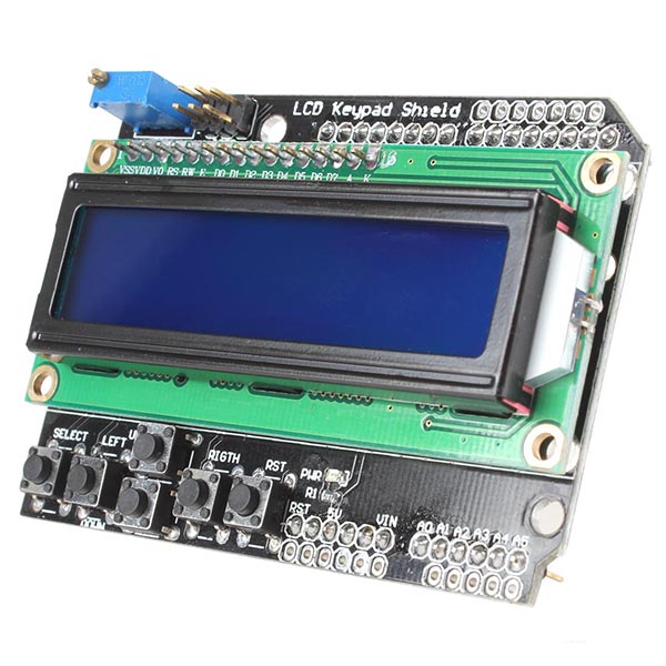 Lcd Keypad Shield Lcd1602 Module Display For Arduino