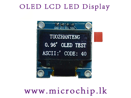 0.96/" I2C IIC Serial 128X64 White OLED LCD LED Display Module for Arduino
